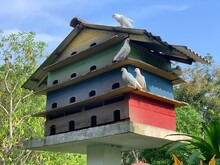 Wooden Bird House