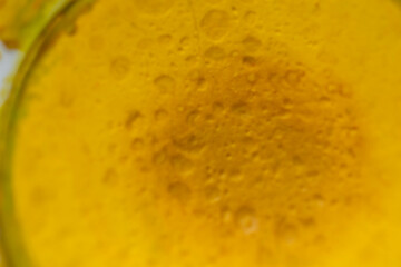 Wall Mural - Close-up macro shot of beautiful vibrant watercolour pallete with plenty of texture and details