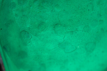 Wall Mural - Close-up macro shot of beautiful vibrant watercolour pallete with plenty of texture and details