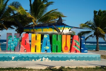 Mahahual city Mexico