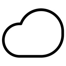 Illustration Of Cloud Icon