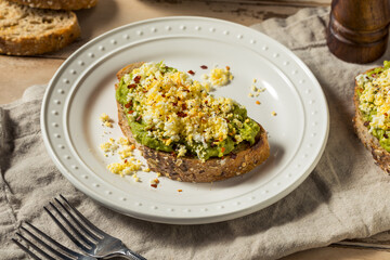 Poster - Homemade Trendy Grated Egg Toast