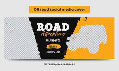 Off-Road Adventure Social Media Cover Photo