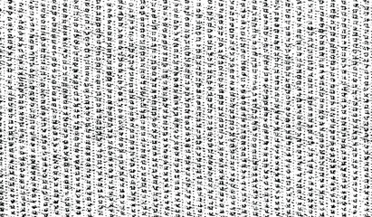 Poster - vector fabric texture. distressed texture of weaving fabric. grunge background. abstract halftone ve