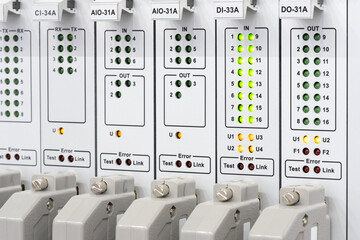 Poster - Internet communication equipment, internet communications concept background