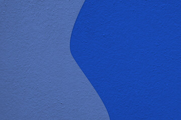 Wall Mural - blue concrete texture background