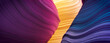 © RocknRoller Studios - 3D Rendered Cave with Yellow and Pink Wavy Surfaces.