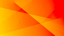 Orange Yellow Abstract Geometric Pattern. Colorful Background With Space For Design. Web Banner.