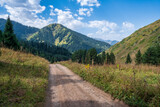 Fototapeta Sypialnia - mountain road in the mountains