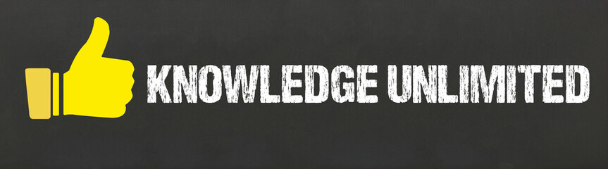 Wall Mural - Knowledge unlimited