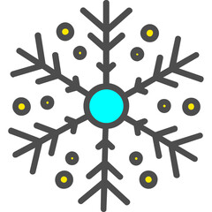 Sticker - Snowflake Icon