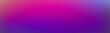 Wide smooth banner template dark purplish purple. Rectangular shape pattern moderate purple red. Abstract multicolor blurred background gradient.