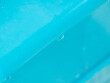 Abstract blurry dirty gradient turquoise color plastic background and rough texture