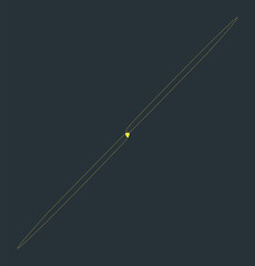 Poster - world map. littrow projection. futuristic world illustration for your infographic. bright yellow cou