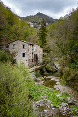 Wall Mural - Siestri, Locanda di Dante, Liguria