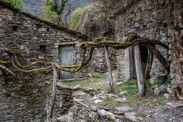 Wall Mural - Siestri, Locanda di Dante, Liguria