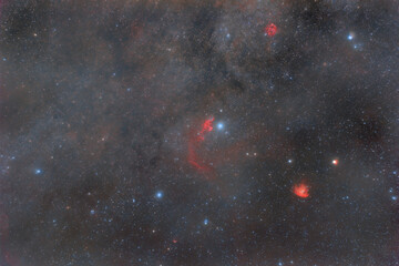 Wall Mural - space astronomical photography. photo of real space. soft focus. nebulae. stars and space clouds.