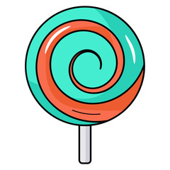 Poster - Swirl Lollipop 