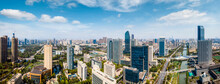 Aerial Photography Ningbo City Architecture Landscape Skyline Large Format