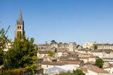 Fototapeta Sawanna - Vue sur la ville de Saint-Emilion (Nouvelle-Aquitaine, France)