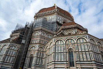 Sticker - Santa Maria del Fiore - Historic building in Florence.