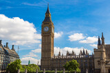 Fototapeta Big Ben - Big Ben clock tower in London