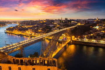 Poster - Dom Luis Bridge in Porto