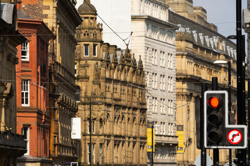 Wall Mural - Architecture in English city.