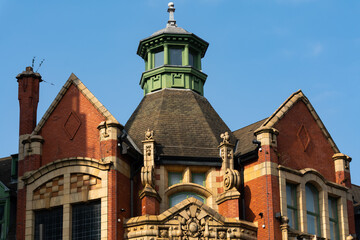 Wall Mural - Architecture in English city.