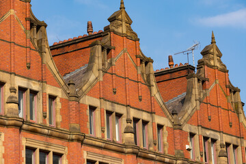 Wall Mural - Architecture in English city.