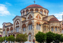 Church Of Ieros Naos Agia Triada In Piraeus, Athens, Greece