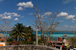 Laguna Bacalar (QR) w Meksyku. Wspaniałe miejsce na kąpiele i sporty wodne.