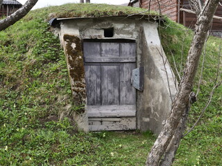 Poster - old wooden house