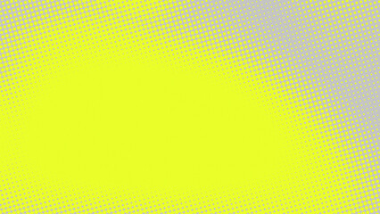 Poster - Dots halftone yellow gray color pattern gradient texture  background.