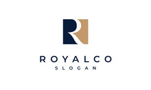 Luxury Royal Letter R Logo Design