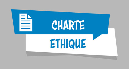 Poster - Logo charte éthique.