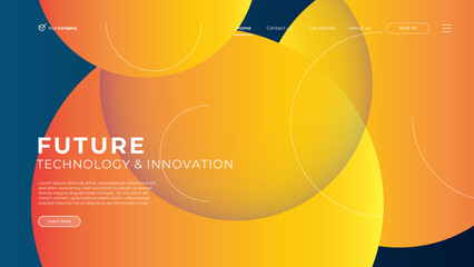 Flat design web page templates of graphic design, website design and development, social media, business service. Modern blue vector illustration concepts for website and mobile website development