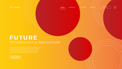 Wall Mural - web design. website landing page for monitor, laptop, tablet, phone. creating ui ux website design. 