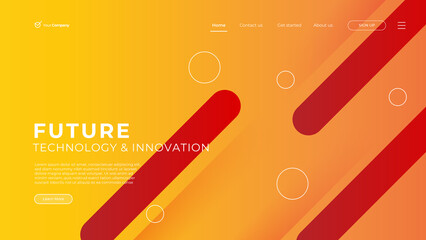 Wall Mural - web design. website landing page for monitor, laptop, tablet, phone. creating ui ux website design. 
