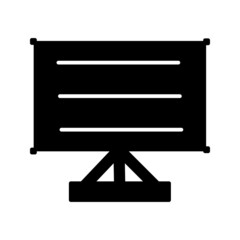 Poster - Unique Board Vector Glyph Icon