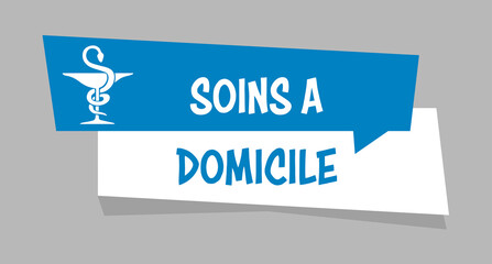 Poster - Logo soins à domicile.