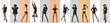 © Pixel-Shot - Set of sexy young woman in stylish black tights
