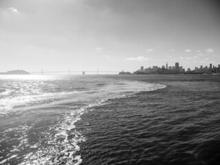 Poster - San Francisco cityscape, USA