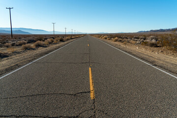 Wall Mural - Straße im Death Valley / Freiheit / USA / Road