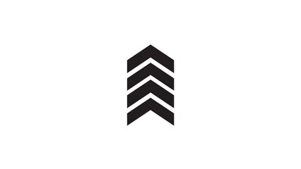 Leinwandbilder - Swipe up animation button. Application and social network icons, swipe up for advertising. Social media scroll arrows