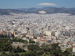Athen - Stadtansicht mit Tempel des Hephaistos