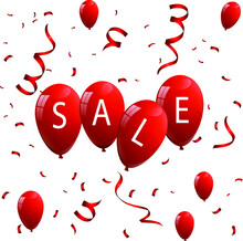 Sale Red Balloons