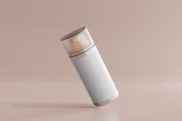 Sticker - Aluminum Cosmetic Container