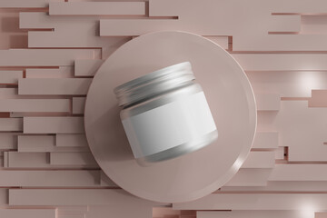 Poster - Aluminum Cosmetic Container