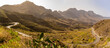 © robertharding - View of road and flora in mountainous landscape near Tasarte, Gran Canaria, Canary Islands